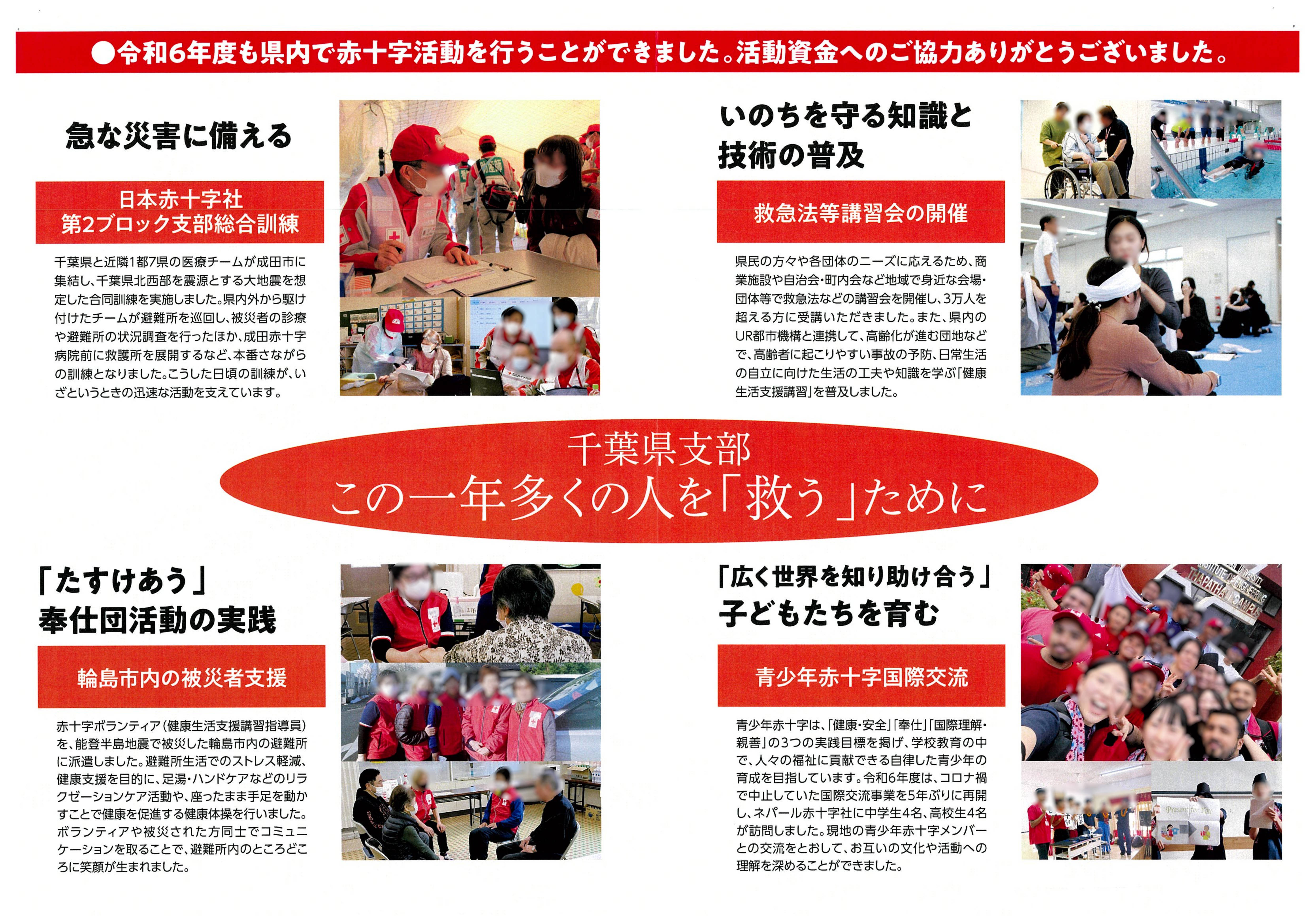 日本赤十字社千葉支部活動報告-2